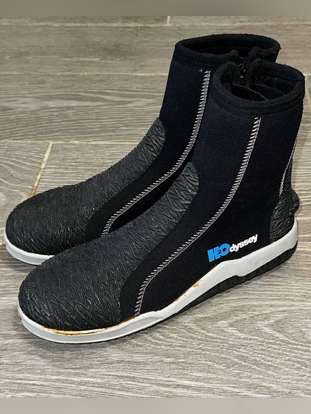 H2Odyssey Ultrasole Boot Neoprene High Top Water Sports Scuba Diving Men’s 10
